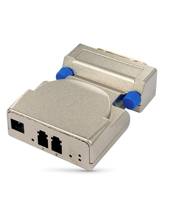 2 PORT Fiber DVI EXTENDER