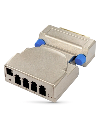 4 PORT Fiber DVI EXTENDER